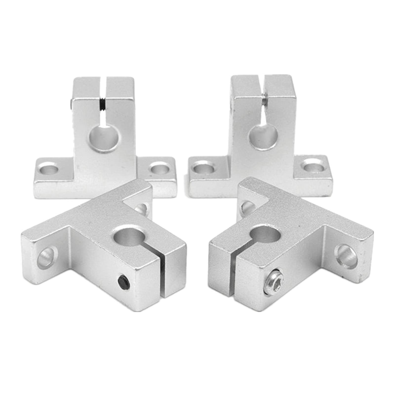 2PCS Linear Rail 500mm 12mm Dia Linear Motion Ball Bearing with Slide Bushing &500mm Linear Shaft Optical Axis with Rod Rail Support Set — Amazon image 7