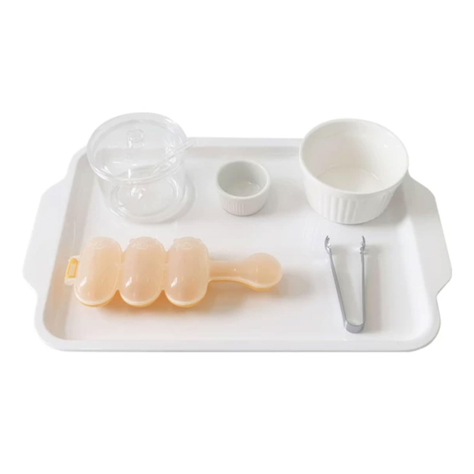 ttnmrc Montessori Rice Molding Work Tray Set