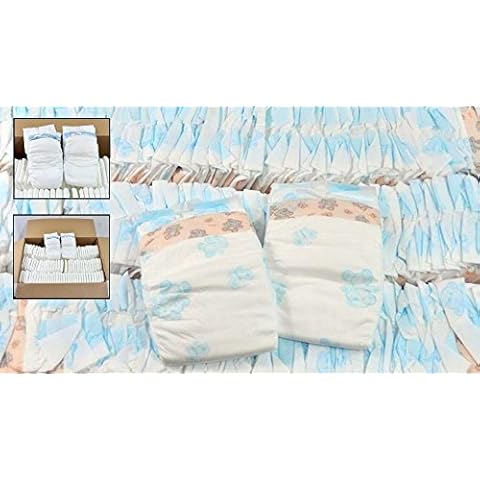 Babywindeln Größe 1 New Born bis 4 kg 120 Stück B-Ware Super saugfähiger Kern Cover