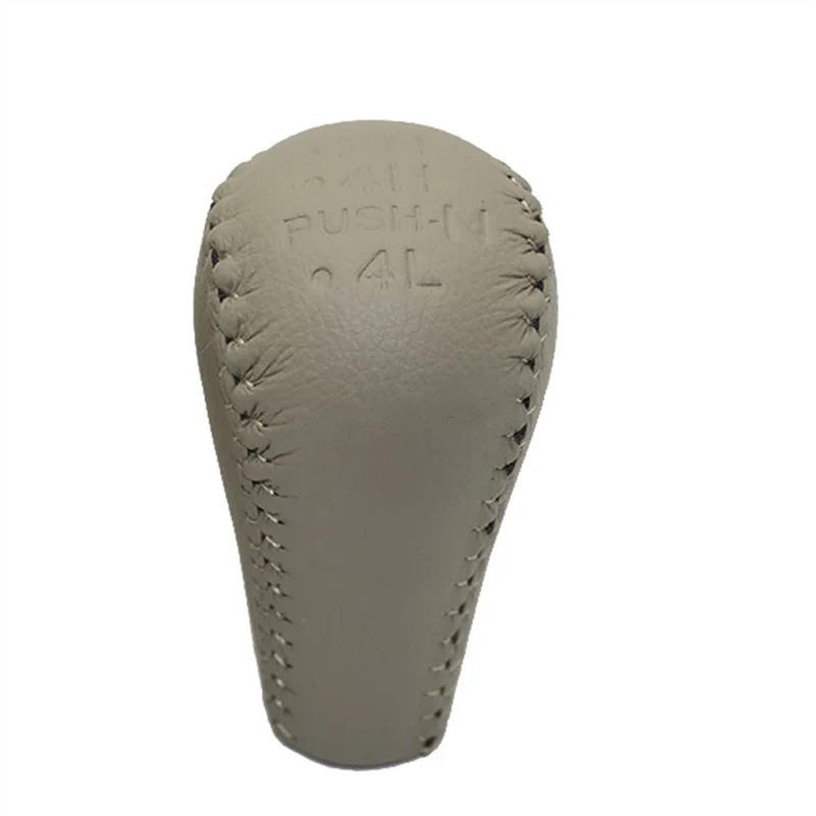 Cavinbdz Push-N Beige For Nissan For Patrol Gu Y61 5 Speed Lether Car Gear Shift Konb Gaiter Shifter Knob Transmission Gear Knob(Push-N Beige)