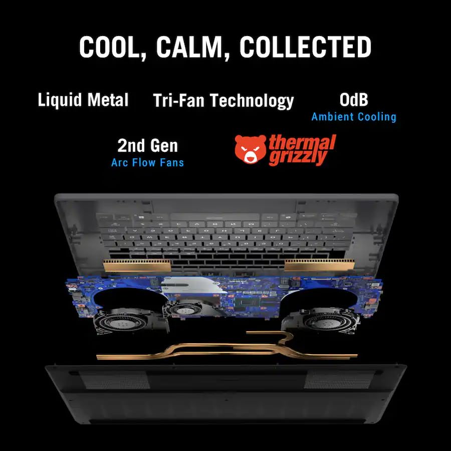 Image of ASUS ROG Zephyrus G16 Gaming AI Laptop 16 inch 2.5k Ultra 9 285H RTX 5070 Win11