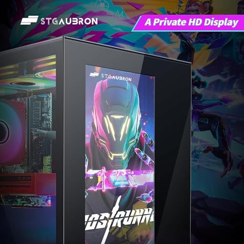 STGAubron Gaming PC Desktop Computer, Intel Core i7-11700KF up to 5.0GHz, GeForce RTX 3070 8G, 32GB DDR4, 2TB SSD, WiFi 6, BT 5.0, RGB Fan x4, Windows 11 Home - Image 5