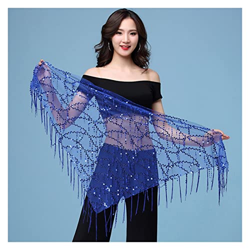 Cachecol de quadril para dança do ventre, 16 cores, acessórios para roupas de dança do ventre, elást
