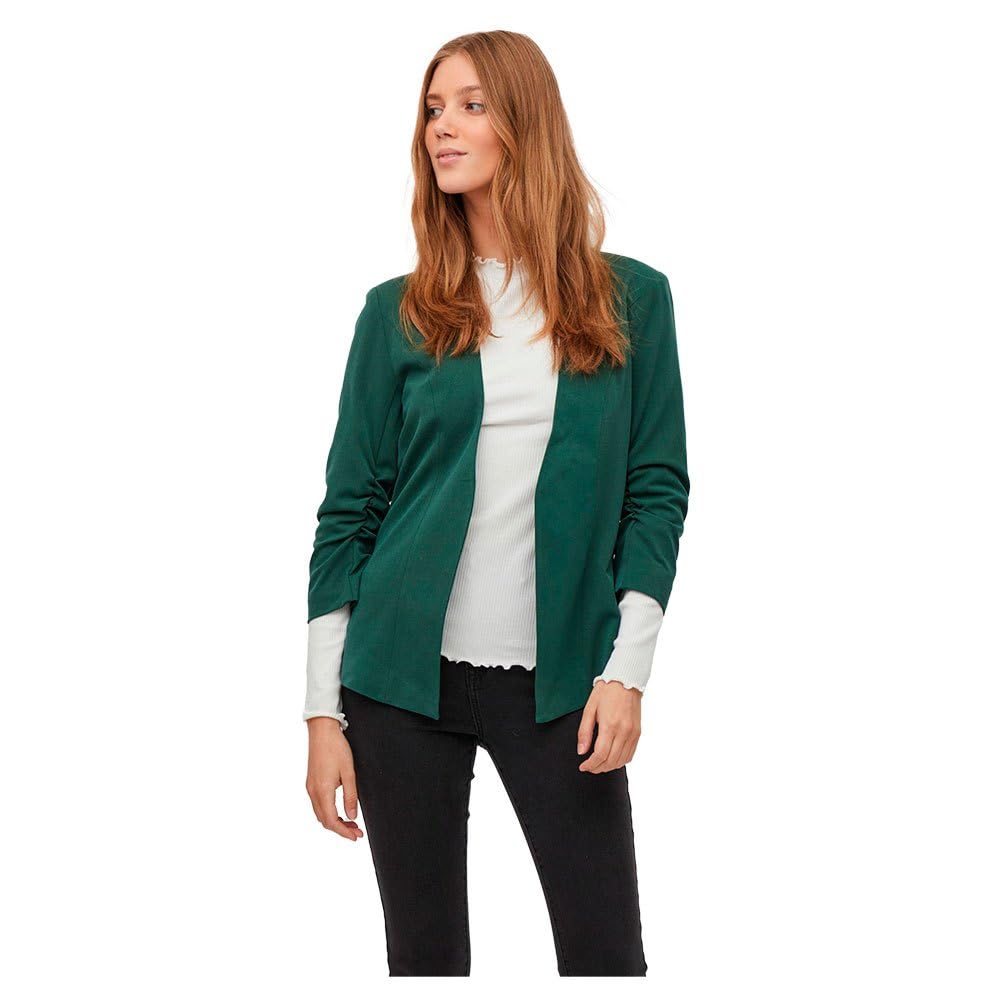 Blazer Vila Donna Con Maniche 3/4 - Forma Aderente, Materiale Sostenibile, Elegante E Comodo - Foto 11