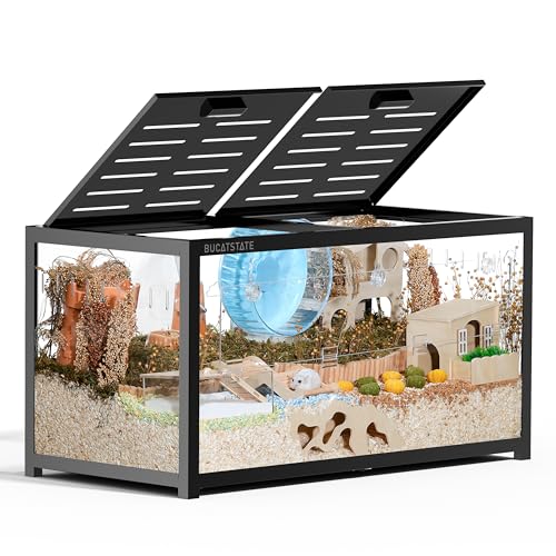 Escape Proof Hamster Cage Designs With Hidden Compartments photo