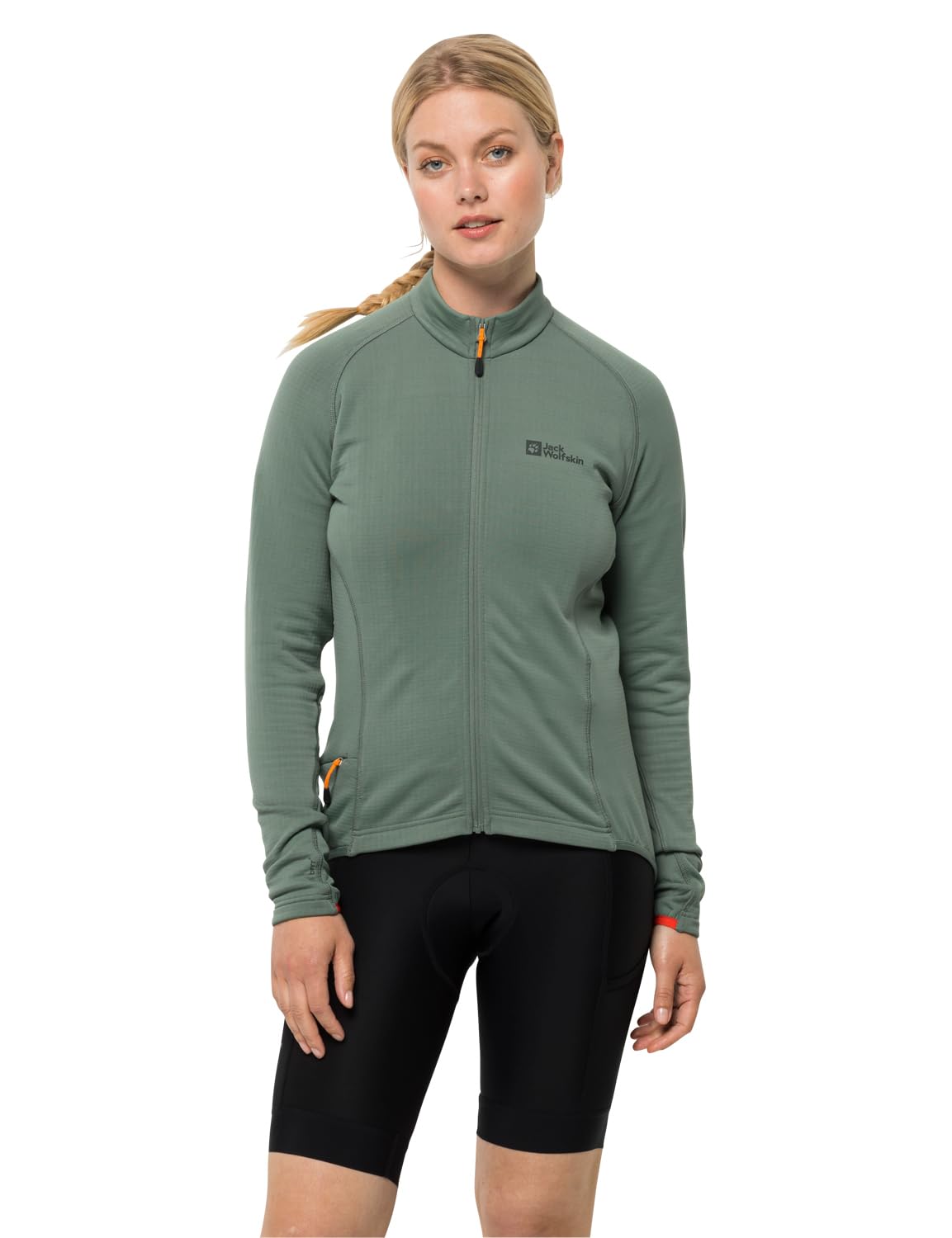 Jack Wolfskin Women's Morobbia Fz Light W Fleece Jacket, Picnic Green, XS