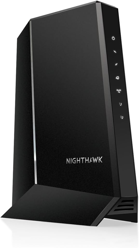 NETGEAR Nighthawk Multi-Gig Cable Modem for Xfinity Voice (CM2050V) – for Cable Plans up to 2.5Gbps - DOCSIS 3.1-2 Phone Lines