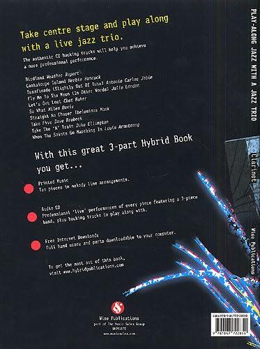 Play-along jazz with a jazz trio: clarinet (book and cd) +cd