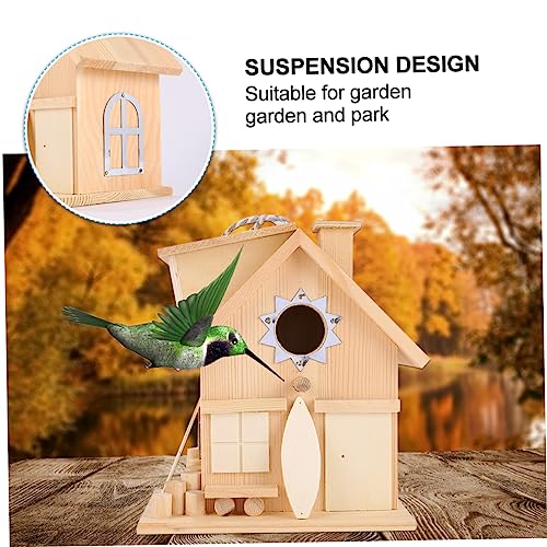 Maison de jardin durable Mipcase en bois pour oiseaux