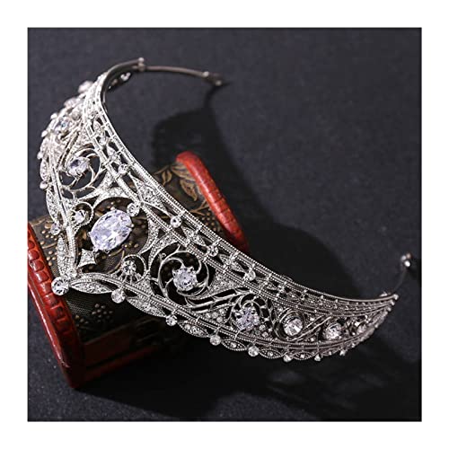 Tocados de novia tiara de circonitas y accesorios de princesa 3