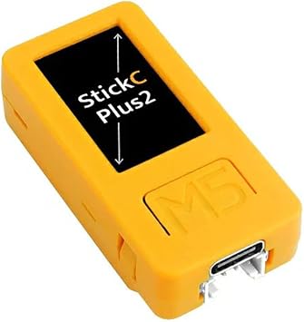 The M5stack M5StickC Plus2 M5StickC Plus has a large screen 18.7% magnification, equipped with the latest version of the M5StickC Plus ESP32-PICO-V3-02, allowing Bluetooth and Wi-Fi communication