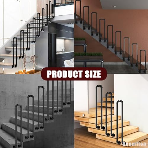 Main courante extérieure sécurisée pour escalier de jardin et terrasse - 4