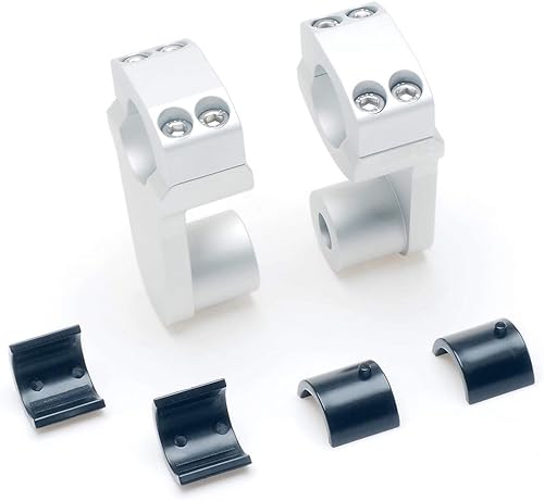 Miniatura 2 de Abrazaderas giratorias para manillar  APE Racing Billet Aluminio Universal Motocicleta Abrazaderas de elevación de 2 pulgadas para manillar de 78 o