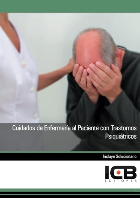 Portada de Cuidados de Enfermería al Paciente con Trastornos Psiquiátricos