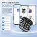 2026 Kopfhörer Kabellos Bluetooth 5.4, Bluetooth Kopfhörer, 28 EQ, 6 ENC Noise Cancelling Mics, 56 Std Spielzeit, HiFi Stereo, In Ear Kopfhörer Kabellose Kopfhörer, Ohrhörer mit LED, IP7 Wasserdicht