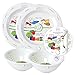 Bariatric Surgery Bowl And Plate Set In Porcelain (2 Measuring Bowls & Plates) By Portion Plate Perfection Dietitian Helps Avoid Weight Regain After Gastric Bypass, Sleeve Gastrectomy Or Lapband