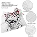 Dinosaur with Red Glasses Silk Like Head Scarf for Women Bandana for Hair Wrapping Fashion Accessory Square Hair Scarves 18