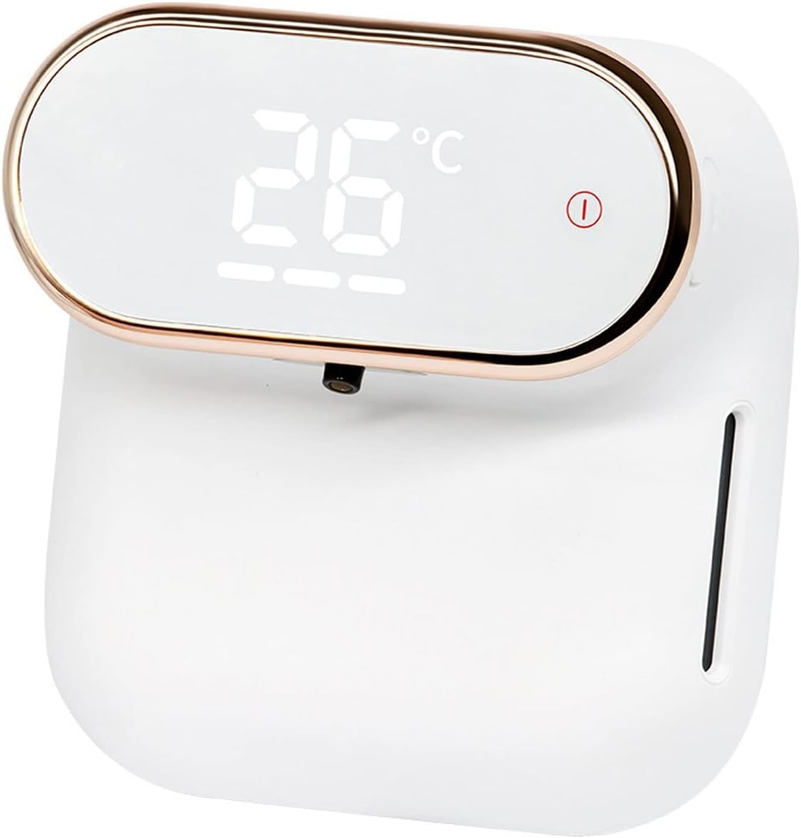 Soap Dispenser Mini Automatic Induction Foam Washin Household Rechargeable Wall-mounted Soap Dispenser Touch-free Hand Sanitizer Machine(White)