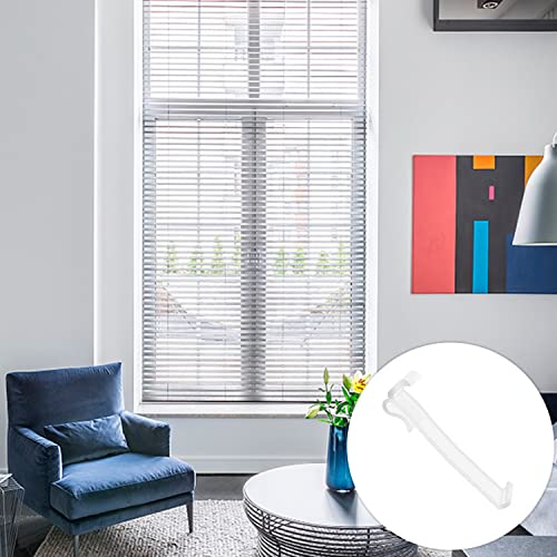 2.5 Inch Valance Clips Window Blind Clips Clear Plastic Valance Retainer Holder Hidden Valance Clips For Horizontal Blind Valance(12 Pieces) #TOP3
