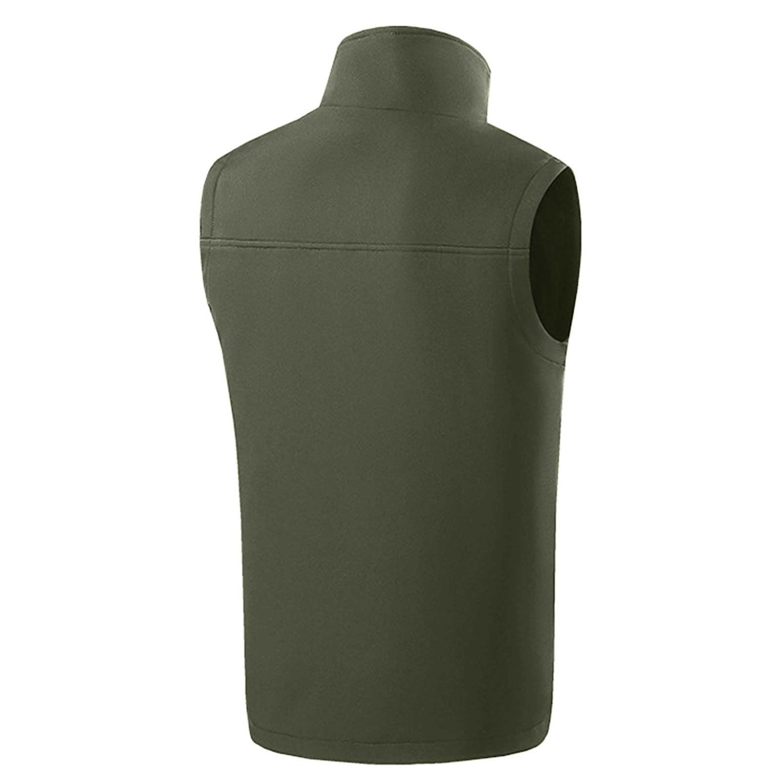Gilet Riscaldato Uomo,Canotta Riscaldante da Uomo Regolabile 9 Zone di Riscaldatori Termostatica Elettrica Gilet Termico Senza Maniche Taglie Forti Top Casual Cappotti E Giacche per Autunno E Inverno