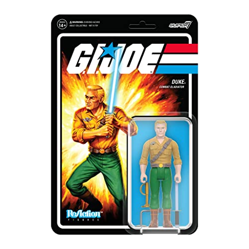 Super7 G.I. Joe Reaction Figura Wave 5 Duke - Combat Gladiator (RE-GIJOW05-DUK-02)