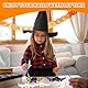 Moosono Halloween Fledermaus Windspiel Bastelset Basteln Kinder, halloween bastelset kinder, Holz Bastelhandwerk zum Bemalen, Bat Holzbastelset Klangspiel Kreativsets für Mädchen Junge（9 Stück）…