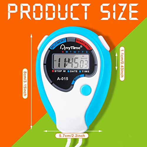 32 Pcs Digital Sports Stopwatch Timer Stop Watches For Sports Referee Watch Digital Scoreboard Large Screen Handheld Count Up Timer With Time Alarm Calendar Function For Sports Coaches Referees #TOP1