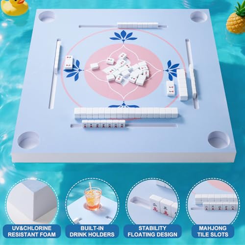 Mesa flotante para Mahjong y juegos acuáticos grandes miniatura 4