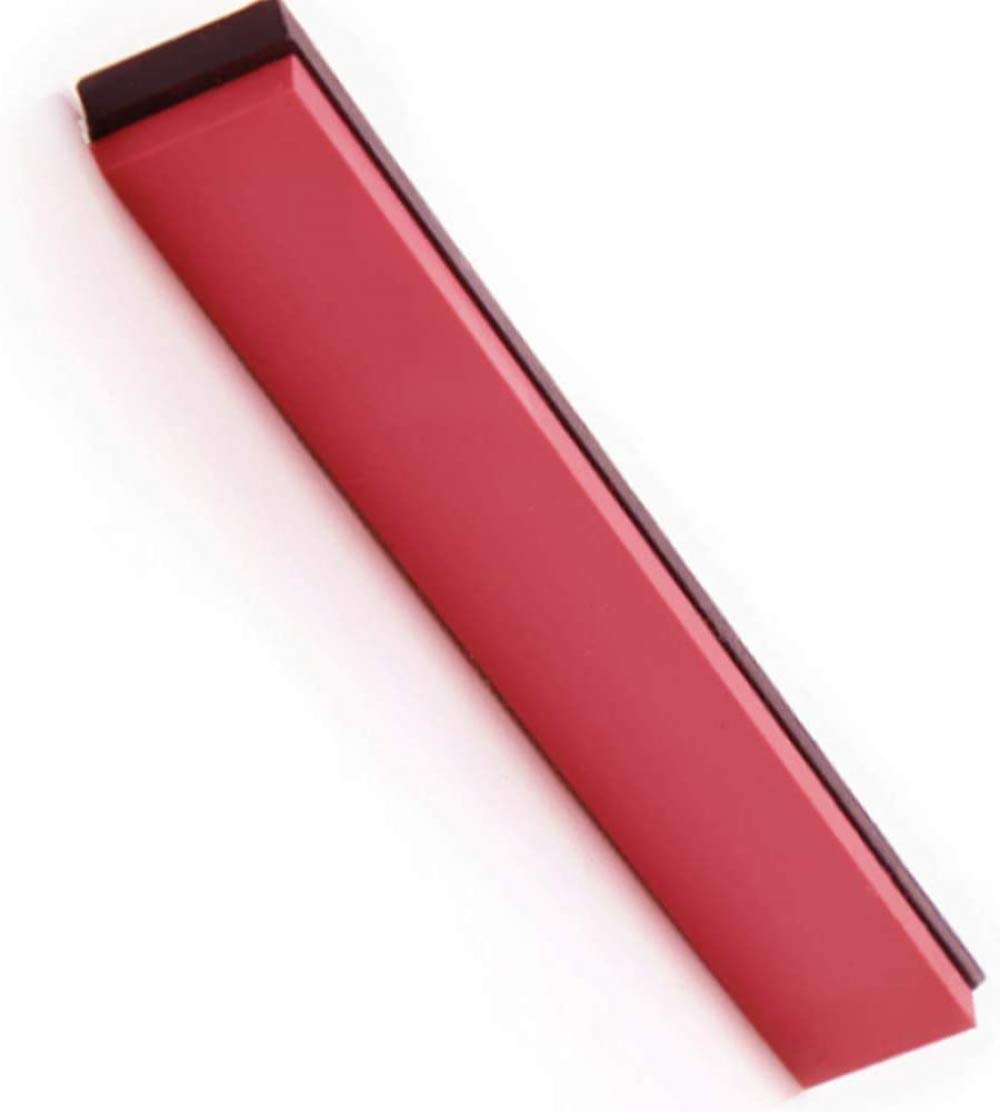 Pietra per affilare i coltelli, pietra per affilare a olio 3000 ruby con base antiscivolo per coltelli da cucina, forbici, rasoi e altro - 150x20x5mm