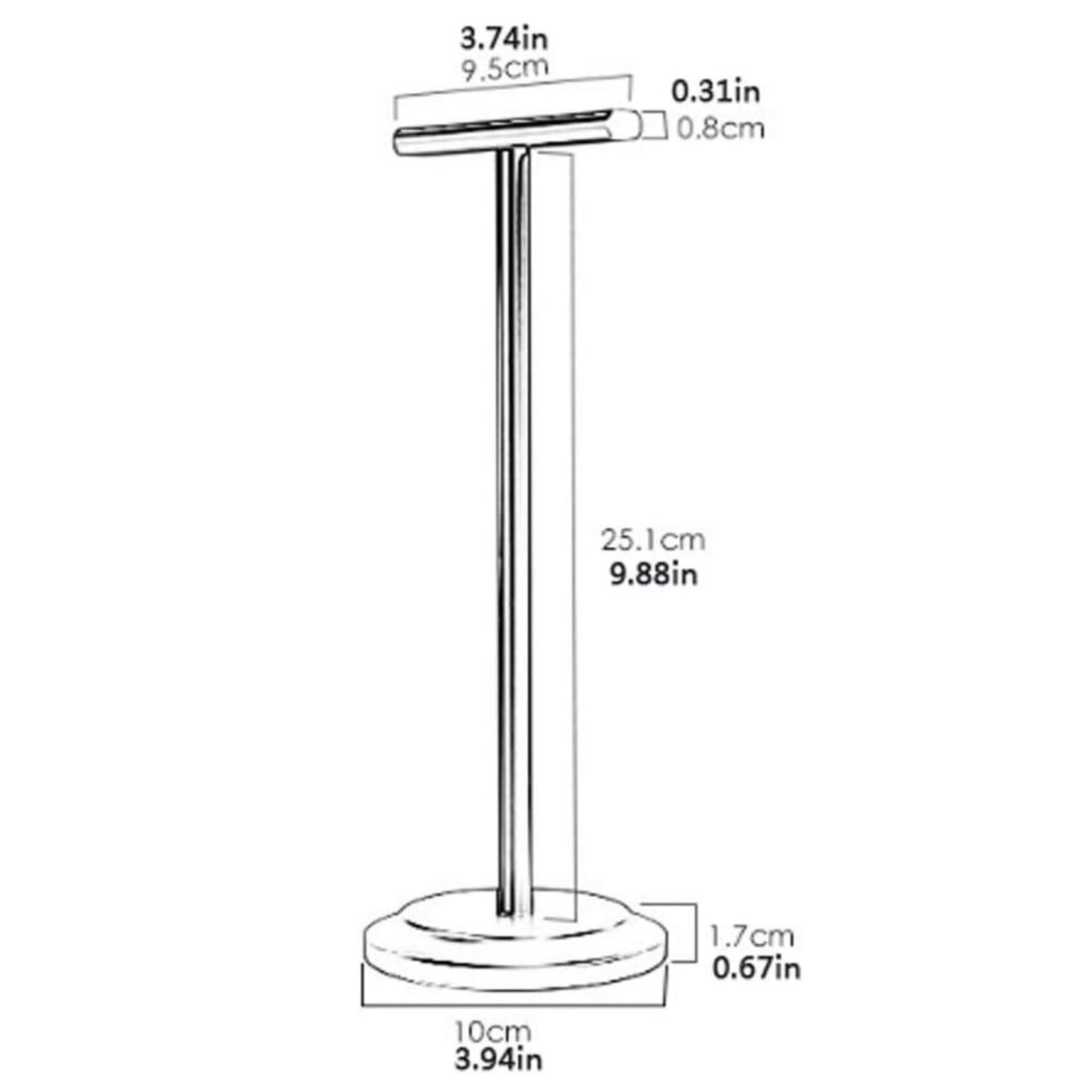 Gaming Accessori Supporto per Cuffie Supporto per Cuffie in Lega di Alluminio Supporto per Cuffie Supporto per Cuffie da Gioco per PC Stand Over-Ear da Gioco(Sliver)