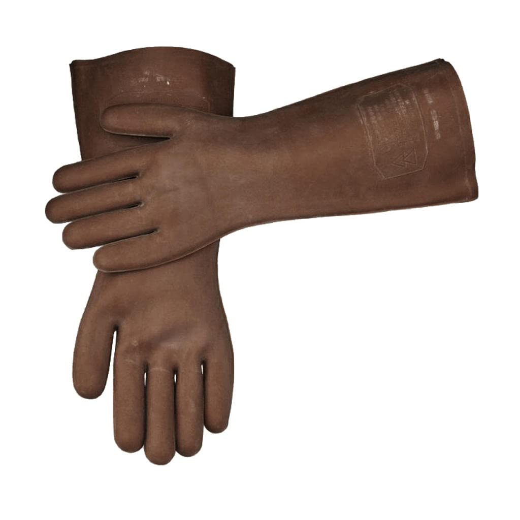 Guanti pesanti, guanti da lavoro, Guanti da lavoro impermeabili rivestiti in gomma, guanti da giardinaggio, guanti da lavoro di sicurezza Guanti caldi, resistenti all'usura e antivento, guanti da giar