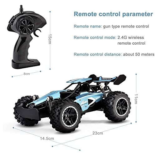 Prendre Remote Control Car For Kids - 1/18 Scale Electric Remote Toy Racing, Rechargeable High-Speed Hobby Toy Vehicle, Rc Car Gifts For Age 3 4 5 6 7 8 9 Year Old Boys Girls #TOP6