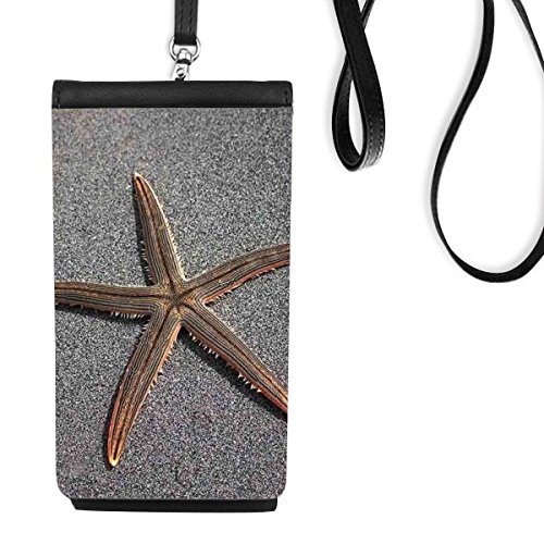 Porte-monnaie cadeau motif étoile de mer pour smartphone et cartes