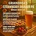 Label Peelers Grandma's Strawberry Rhubarb Pie Wheat Beer Kit
