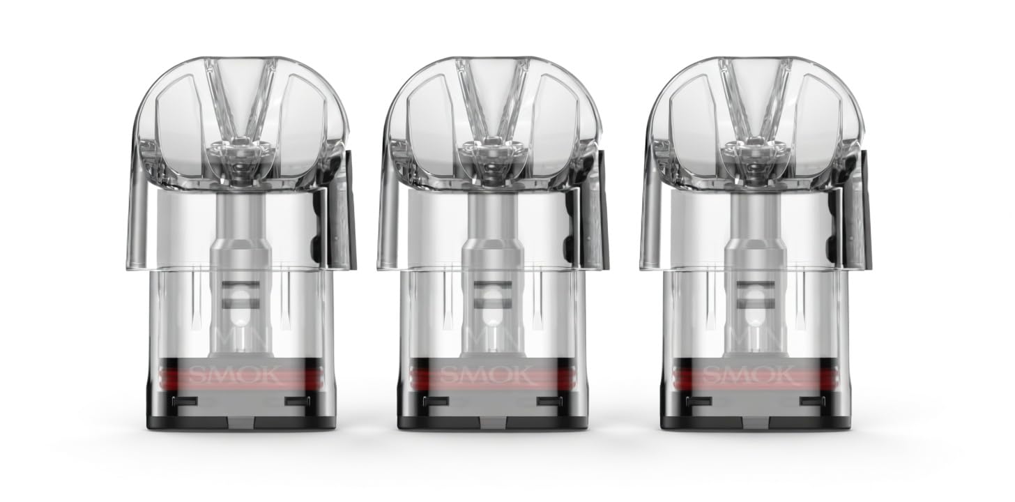 smok badge pod SMOK Novo 5 / Novo 6 Replacement Pods (3-Pack)