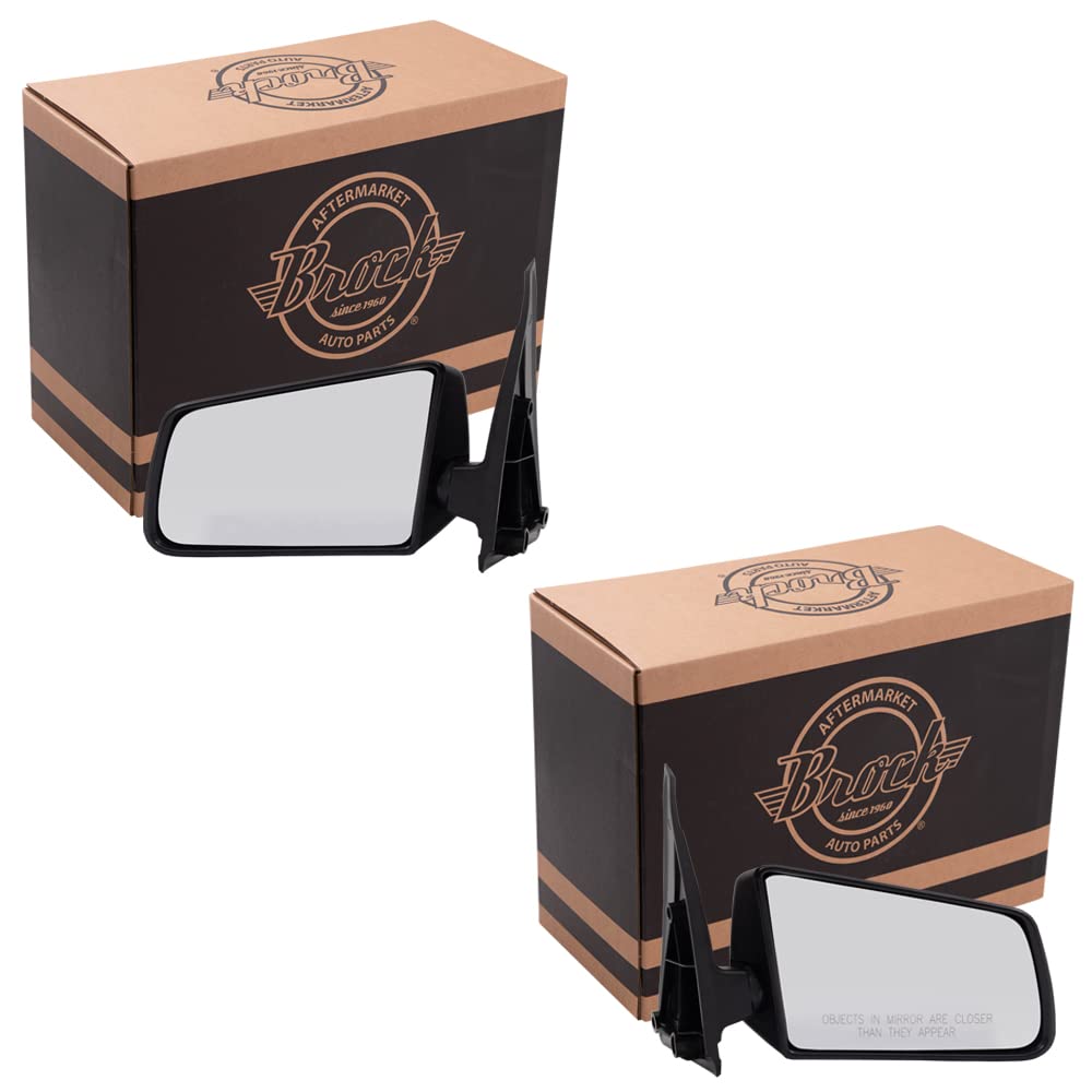 Manual Mirror for 1985-1994 S10 Blazer Standard Type Non-Fold for 1985-1993 S10 for 1992-1994 Jimmy for 1985-1991 S15 Jimmy for 1985-1990 S15 for 1991