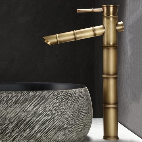 Robinetterie salle de bain ancienne LWX mitigeur lavabo bronze rétro