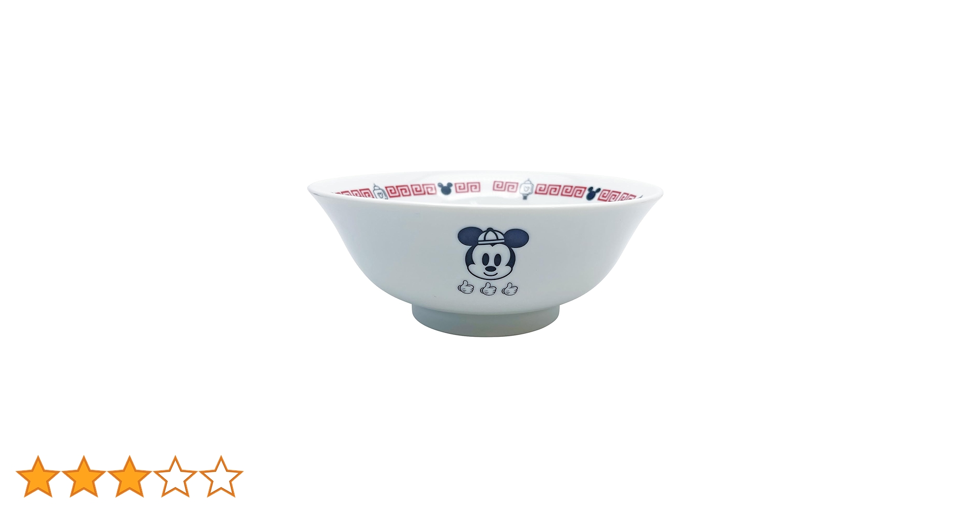 ディズニー ミッキー ラーメン鉢　八角皿　レンゲ ディズニー ミッキー ラーメン鉢 八角皿 レンゲ ディズニー