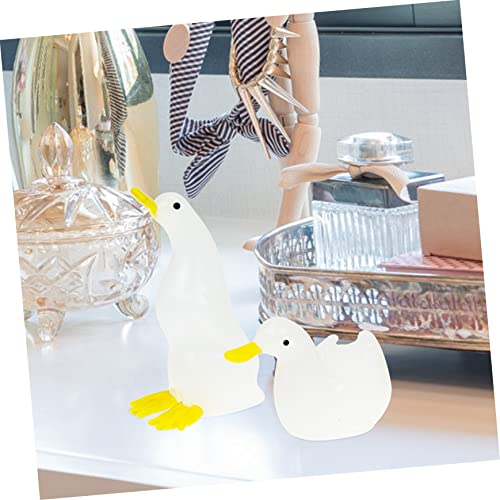 Figurines cristal de canard : égayez une étagère triste avec ce décor de table - 3