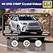 Fitcamx 4K Dash Cam Suitable for Toyota RAV4 2019-2021 & RAV4 Prime Plug-In Hybrid 2021-2025 (Model A, No Vent), OEM Look, UHD 2160P Video, WiFi & APP, Loop Recording, G-Sensor, Plug & Play, 64GB Card