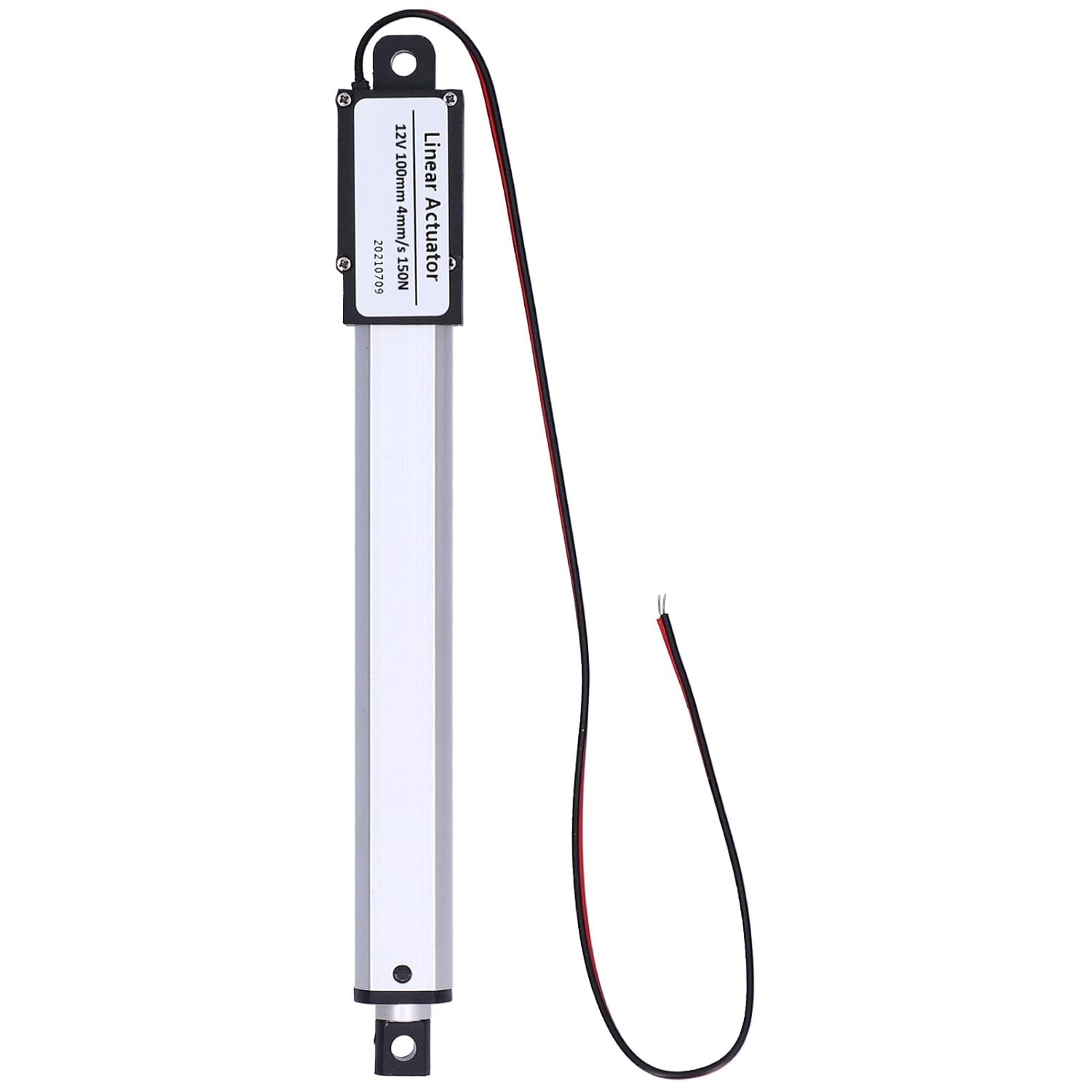 Linear Actuator - DC 12V 100mm Internal Limit Switch Low Noise Electric Mini Linear Actuator for Industrial (Stroke 100mm-4mm/s-150N)