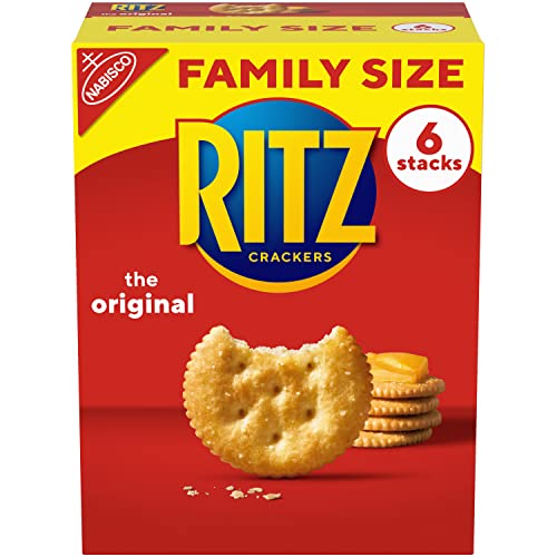 Image of RITZ Original Crackers, Family Size, 6-20.5 oz Boxes (Pack of 2)