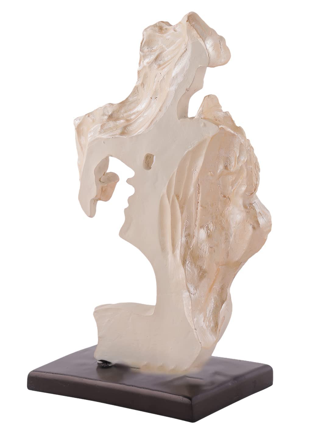 Amazon Brand - Umi Modern Abstract Human Face Couple Sculpture Showpieces for Living Room Home Decor - Art Figurines offers donot miss