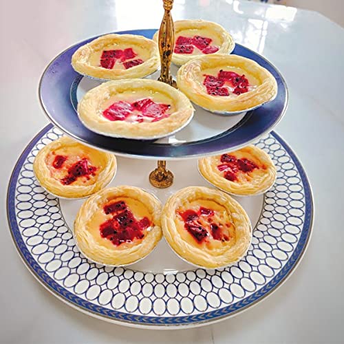 HLCM 100 Pcs Aluminum Foil Mini Pans, Great for Baking Tarts, Quiche, Pudding, etc. - Thumbnail 7