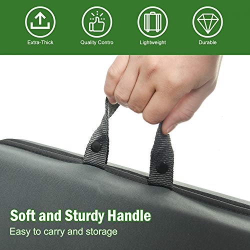 Gonioa Extra Thick Kneeling Cushion Pad, Memory Foam Garden Kneeling Cushion, Portable & Waterproof Garden Kneeler for Gardening, Bath Kneeler for Baby Bath, Knee Mat for Work, Yoga Knee Pads - Thumbnail 4