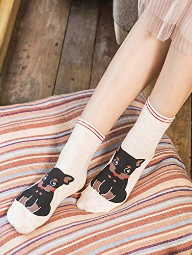 Novelty Cotton Socks for Funny Crew Women Ladies girls Pairs