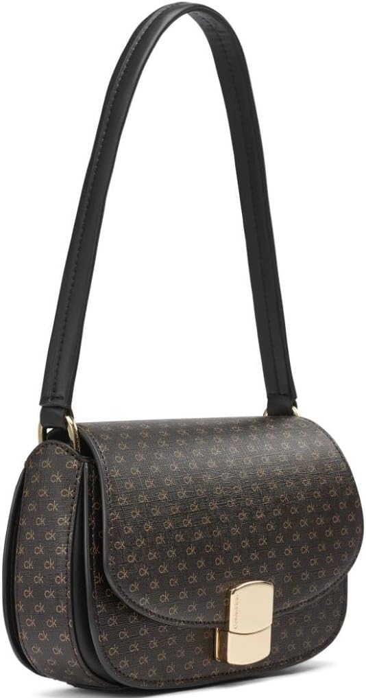 Calvin Klein womens Alina Flap Shoulder Bag - Image 6