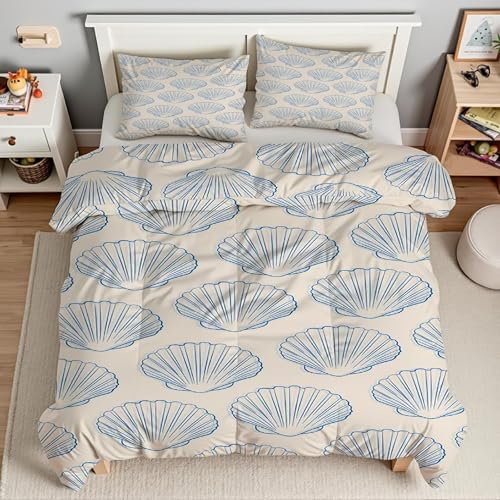 Parure de lit 200x200 bleu housse de couette fermeture éclair