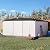 AECOJOY Shed 14' x 12' Storage Shed, Outdoor Metal Storage Sheds & Outdoor Storage 12x14 with Lockable Doors, Large Yard Shed, Utility Tool Storage for Garden, Backyard, Patio, Outside use in White