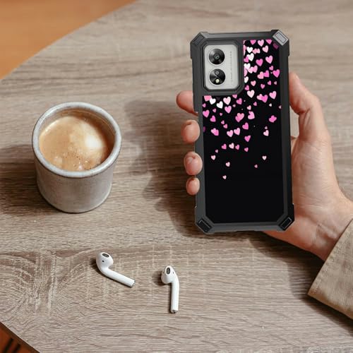 Coque Boost Celero 5G SC 2024 rose avec verre trempé écran - 5